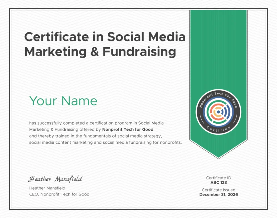 Navigating the Digital Frontier: The 2026 Certificate in Social Media Marketing & Fundraising for Nonprofits