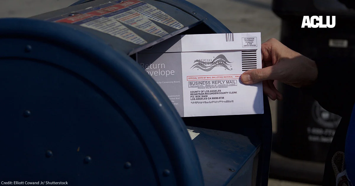 “Voting By Mail is My Lifeline”: The Fight for Disability Access in an Era of Restricted Ballots